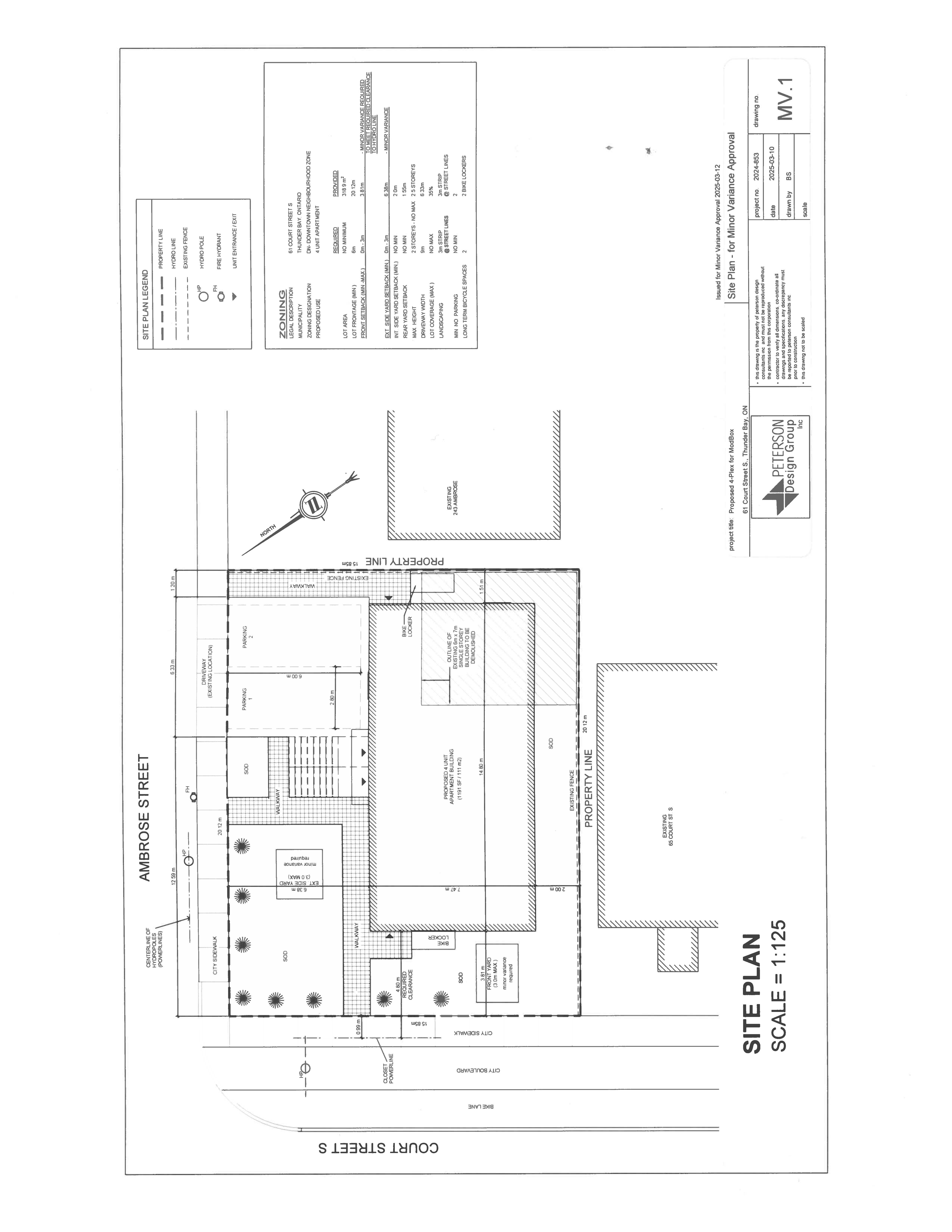 Applicant's Site Sketch Applicant's Site Sketch