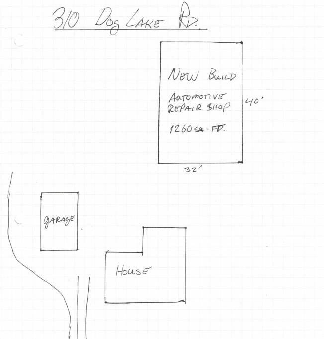 Applicant's Site Sketch Applicant's Site Sketch
