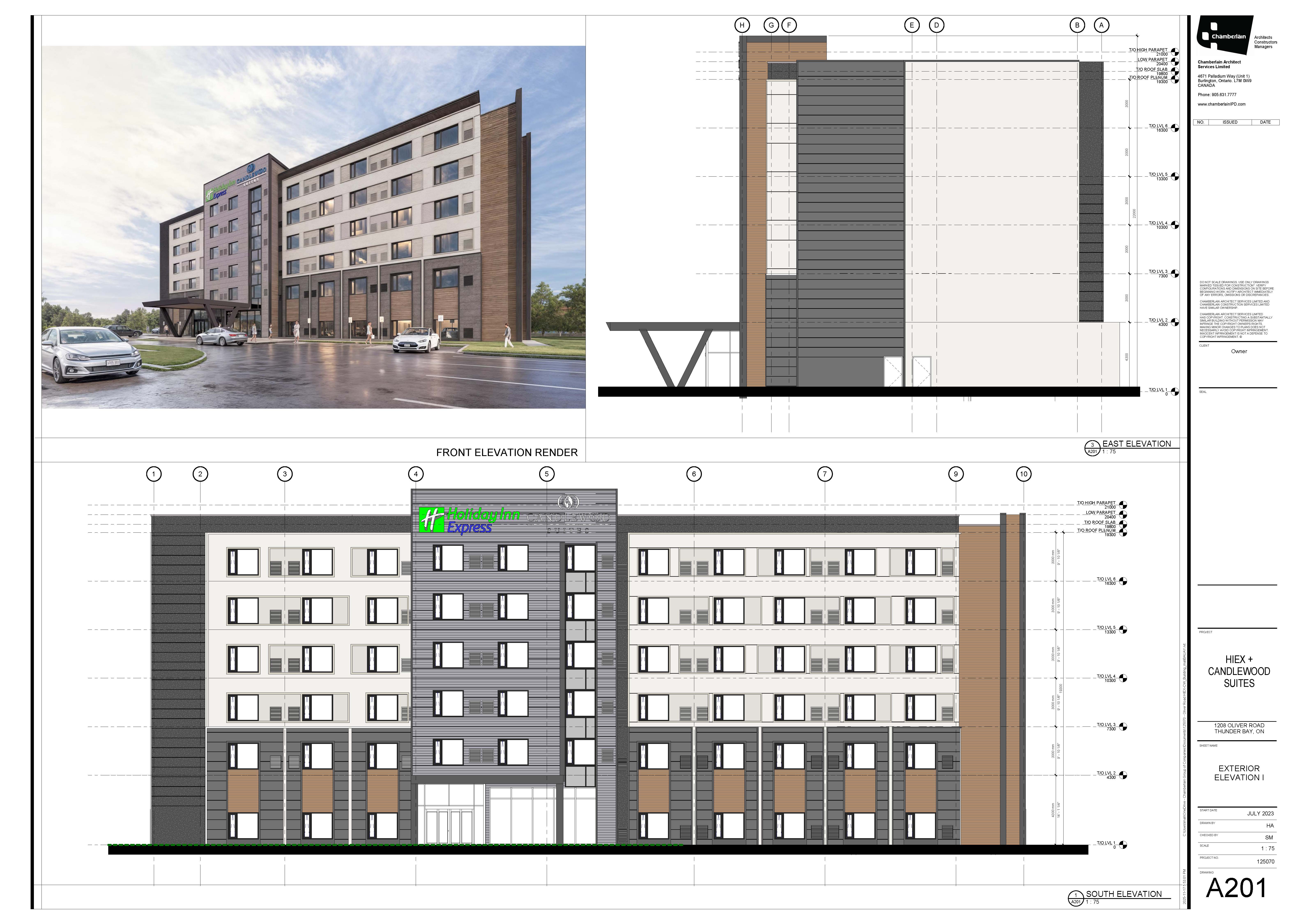 Applicant's Elevations 1 Applicant's Elevations 1