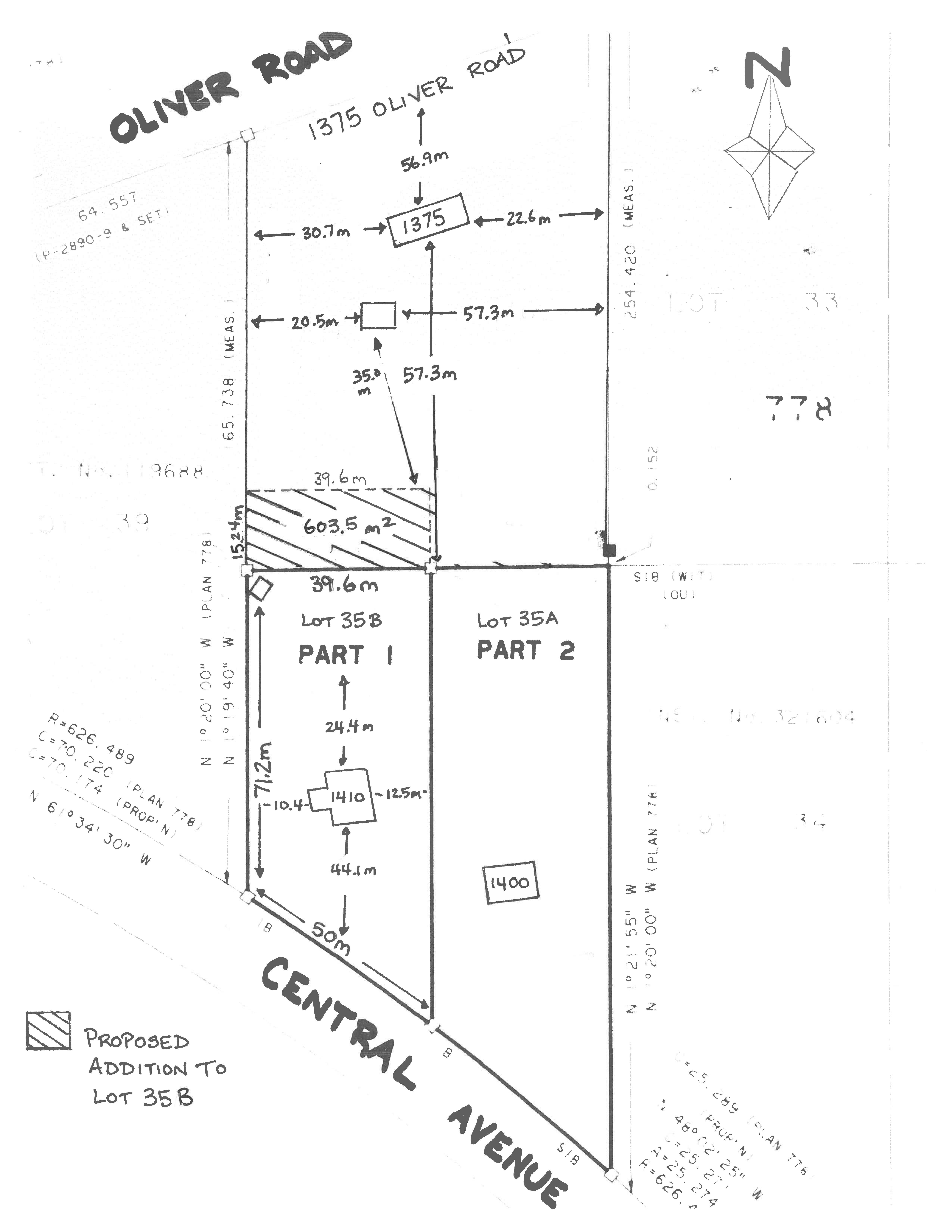 Applicant's Site Sketch