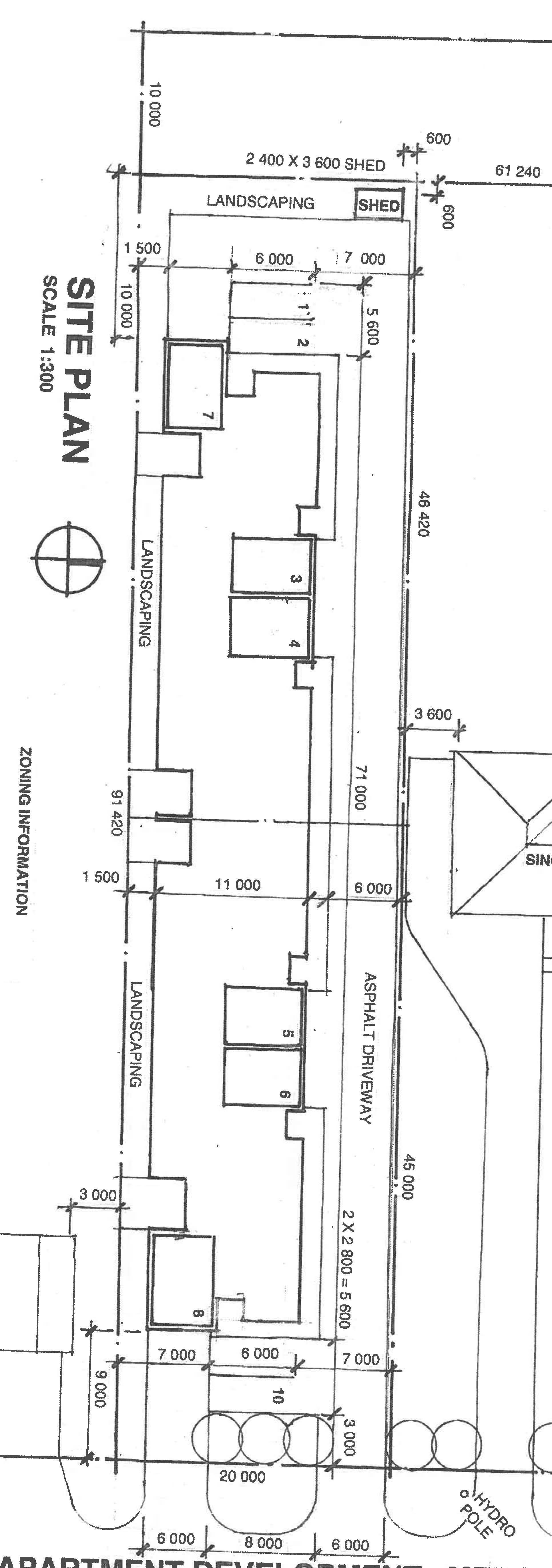 Applicant's Site Sketch Applicant's Site Sketch