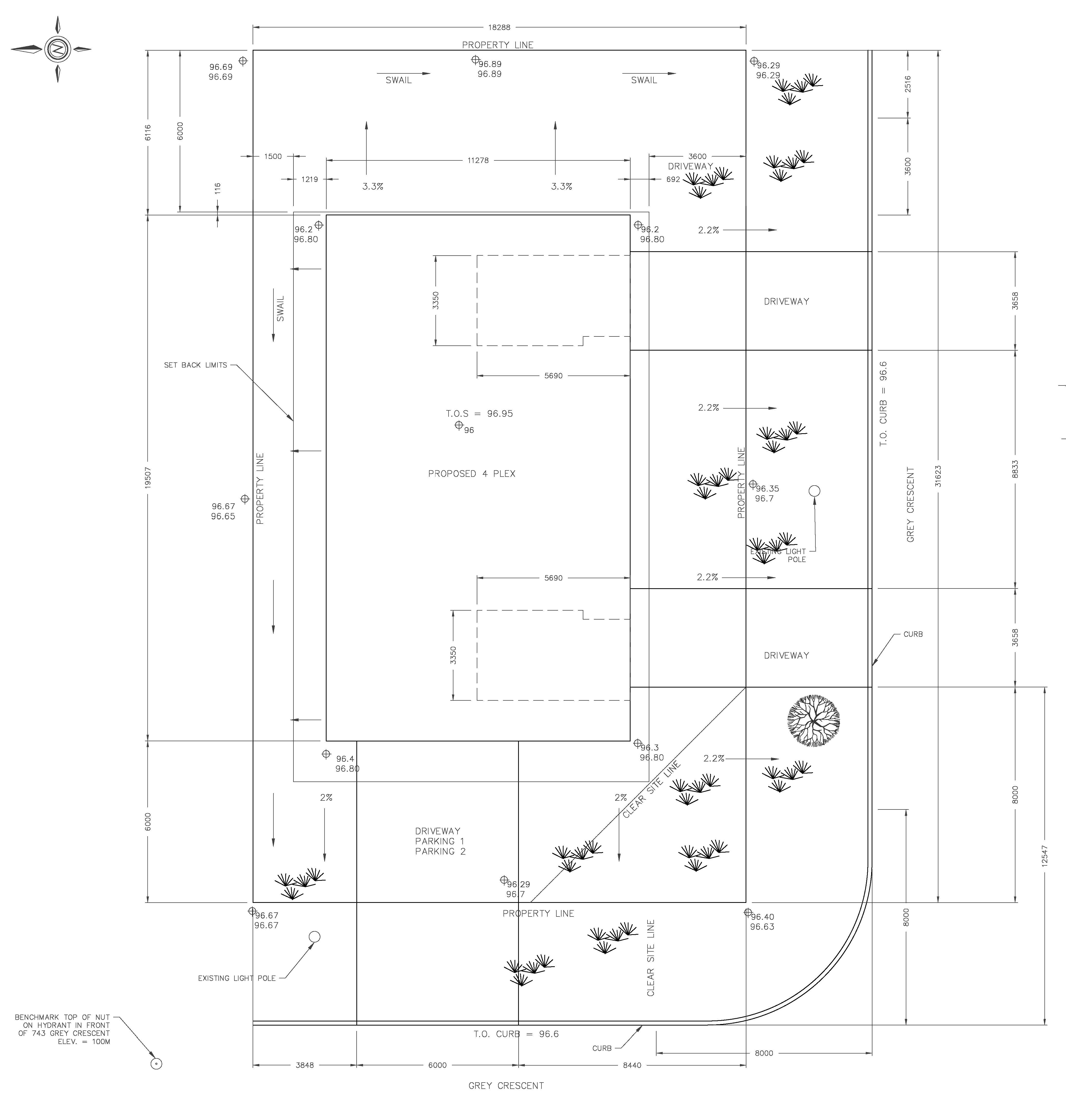 Site Sketch Applicant's Site Sketch