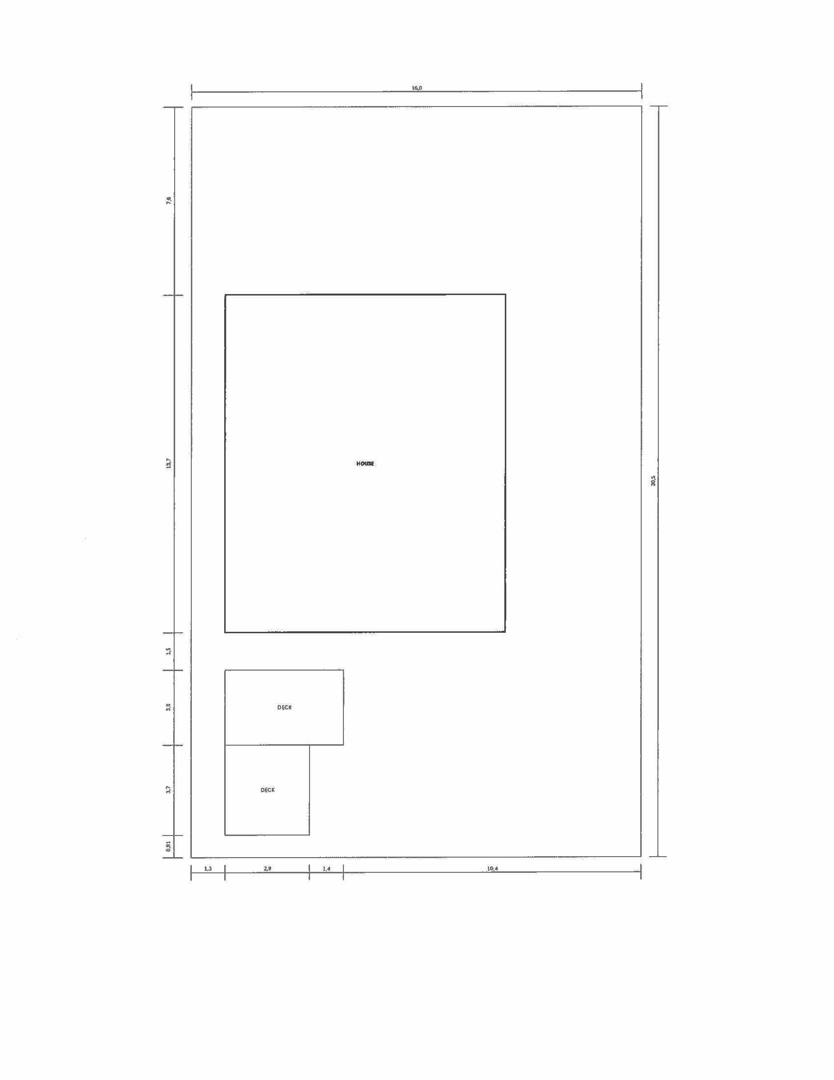 Applicant's Site Sketch