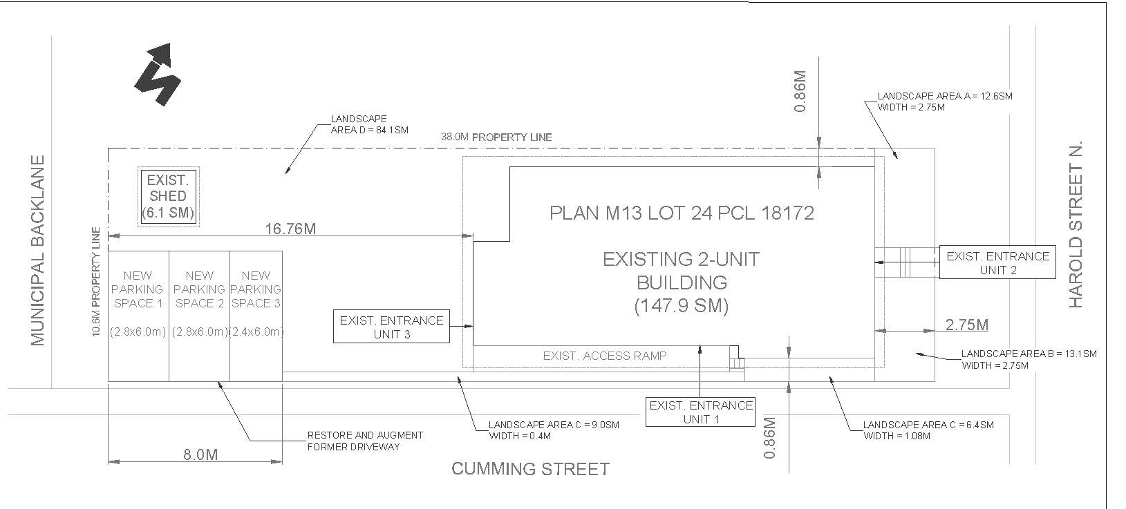 Site Sketch Applicant's Site Sketch