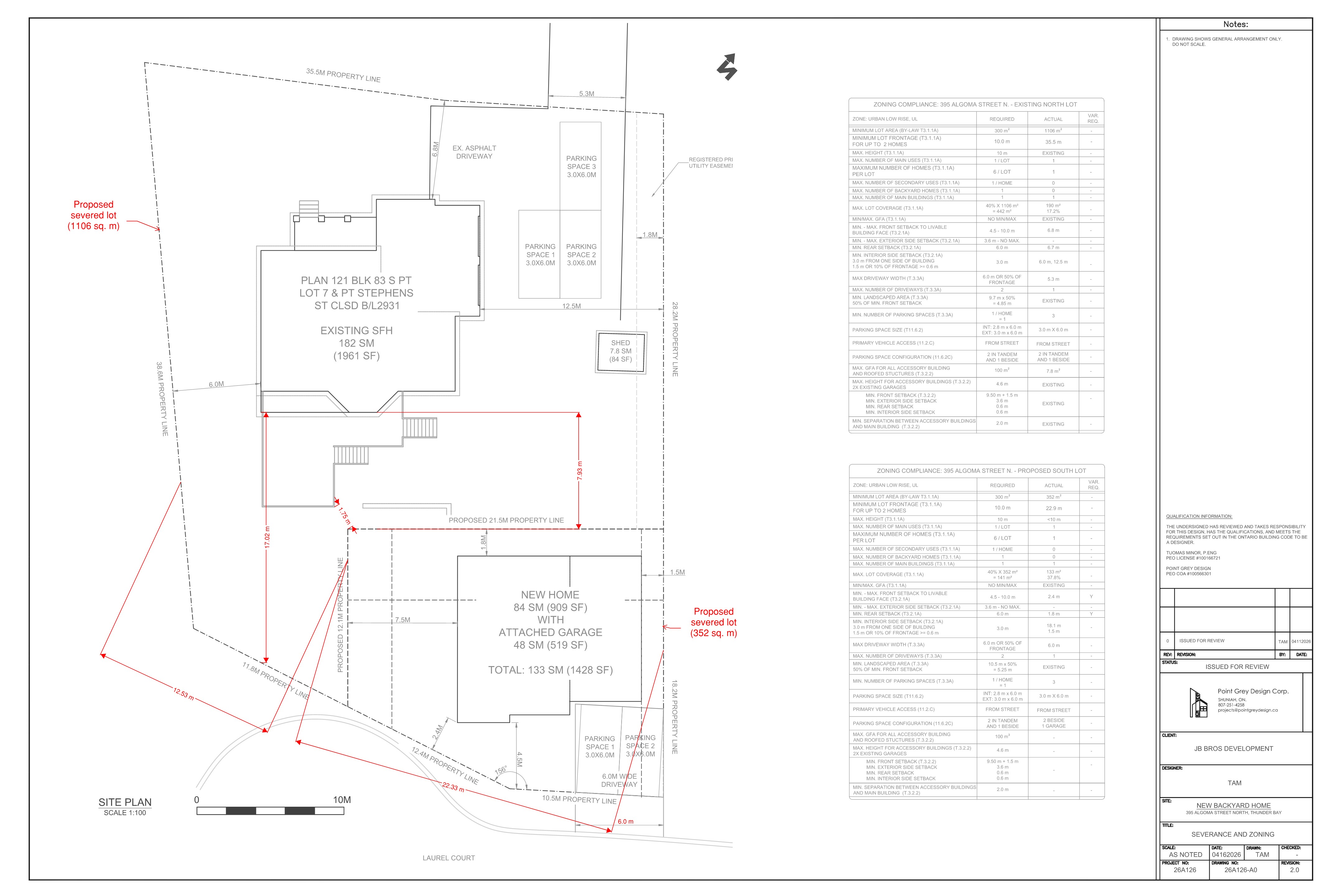 Applicant's Site Sketch - MV