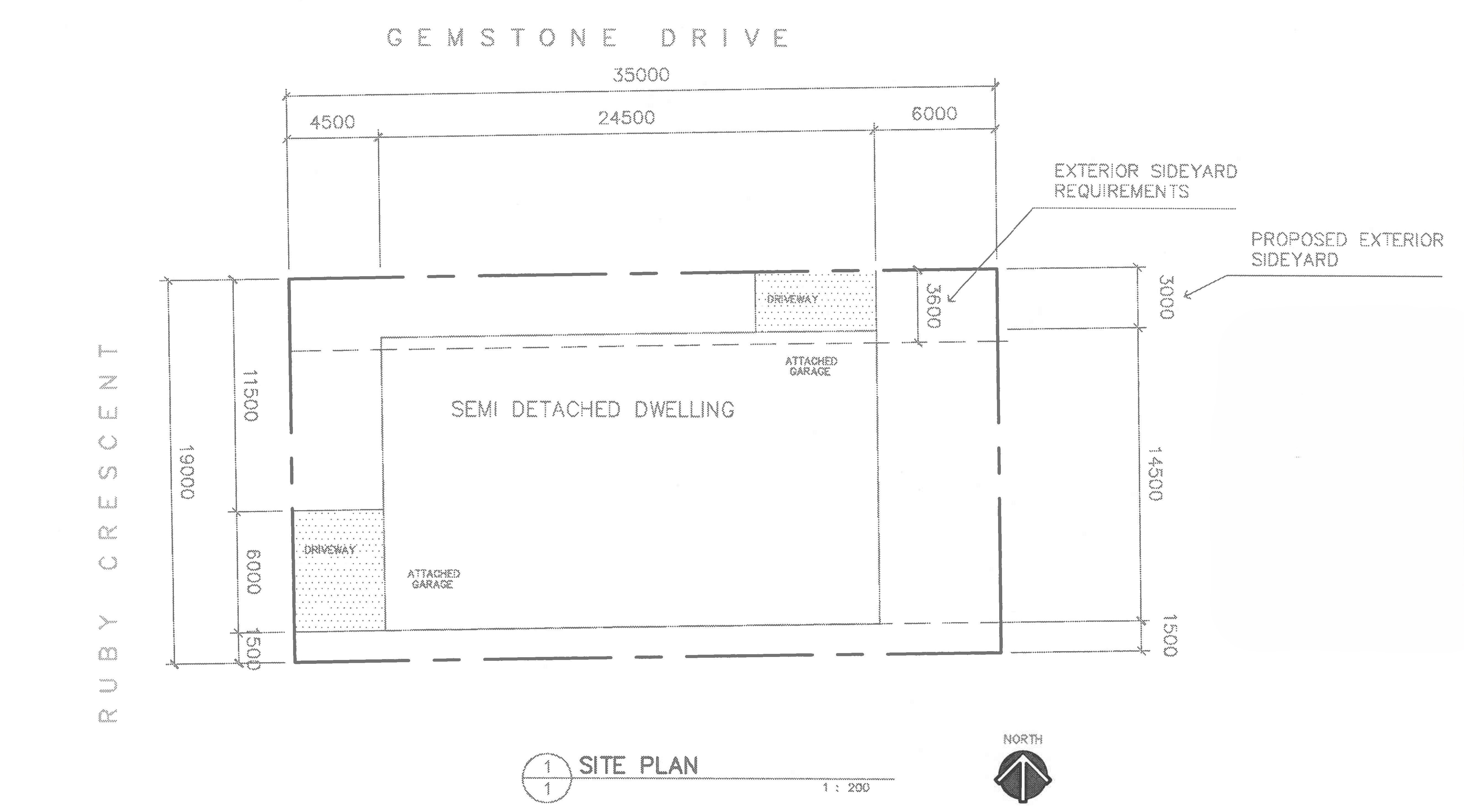 Applicant's Site Sketch Applicant's Site Sketch