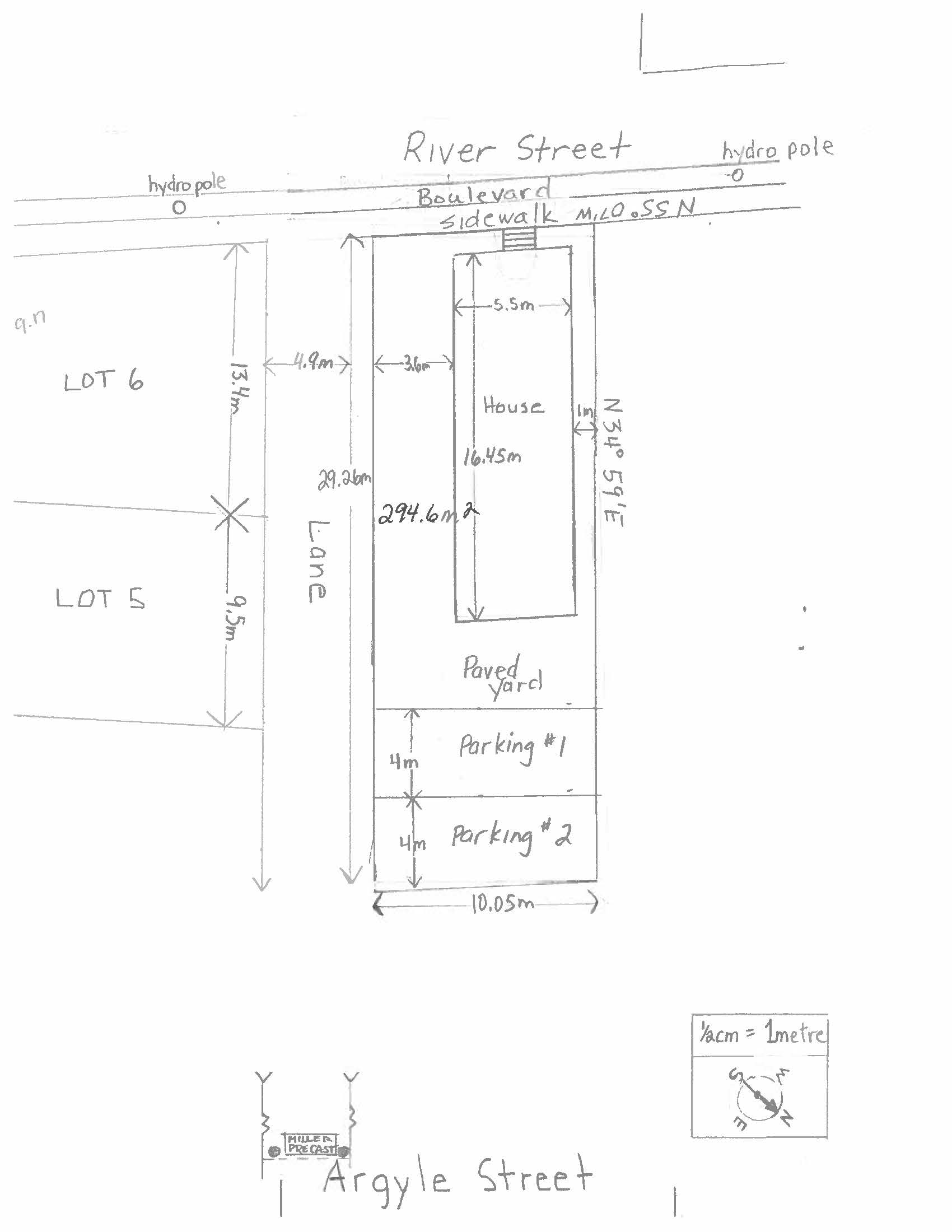 Applicant's Site Sketch Applicant's Site Sketch