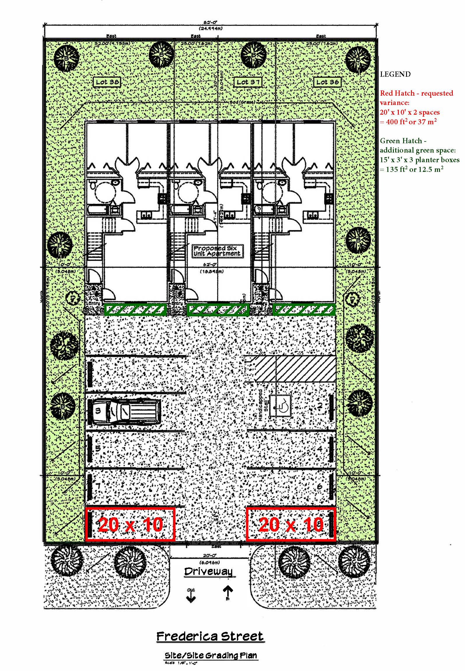 Applicant's Site Sketch
