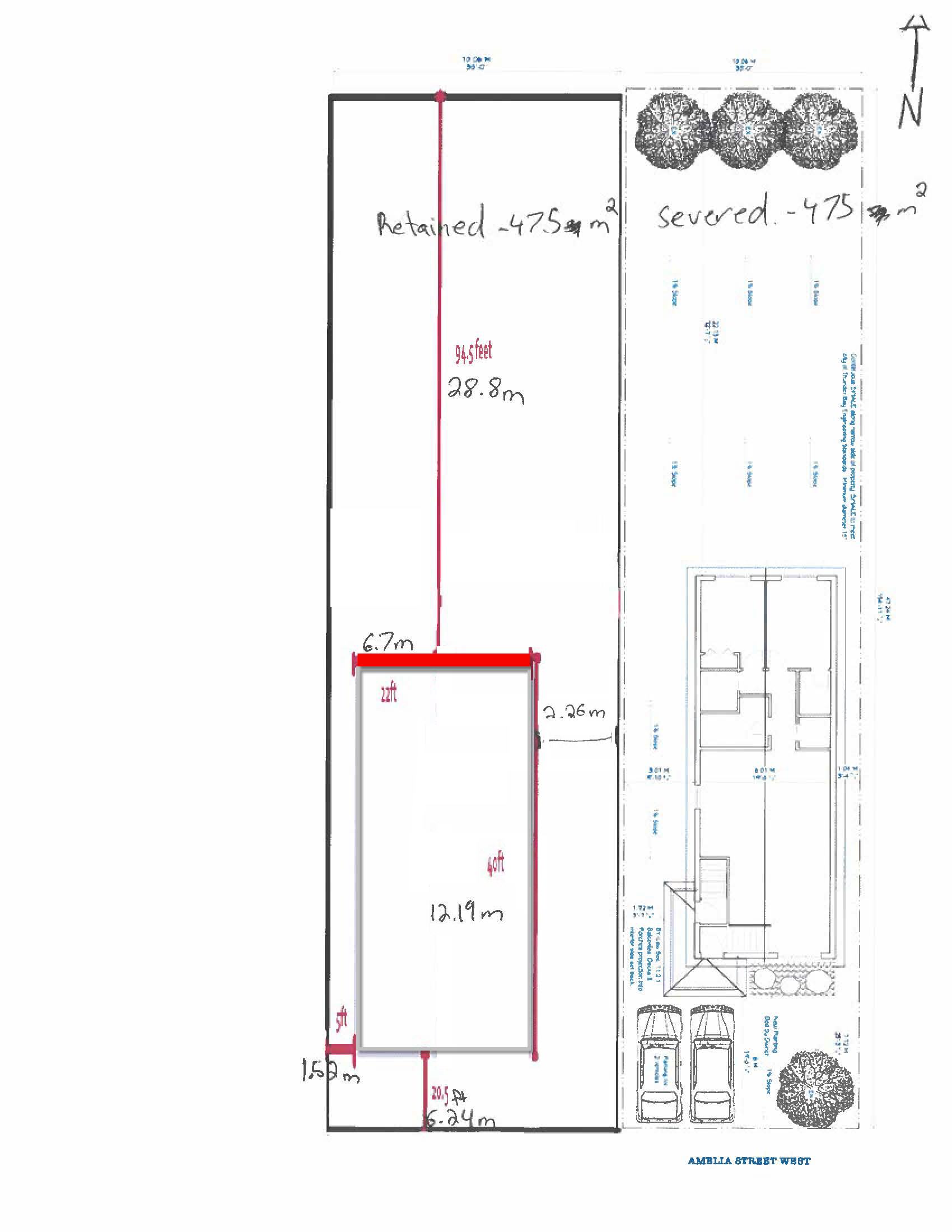 Applicant's Site Sketch