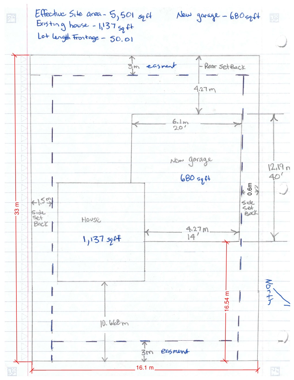 Applicant's Site Sketch Applicant's Site Sketch