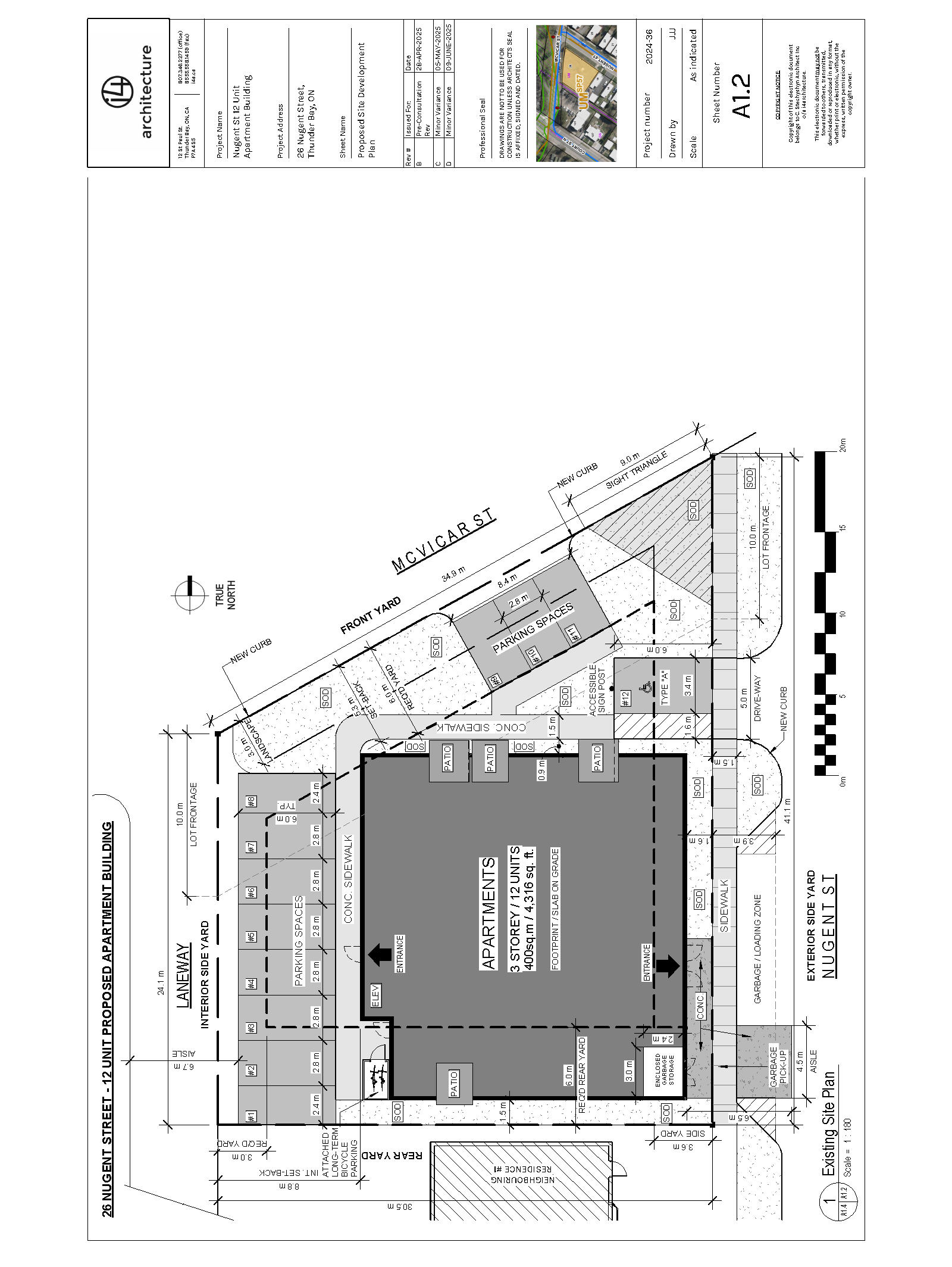 Site Sketch Applicant's Site Sketch